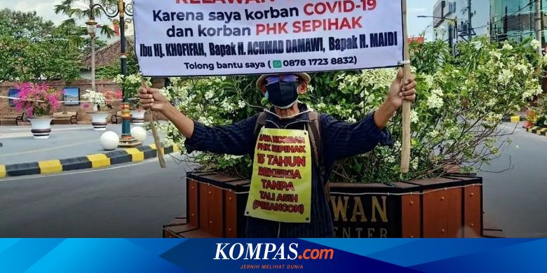 Dipecat dan Harus Hidupi Keluarga, Kakek Rusman Ingin Jadi Relawan Covid-19, Lakukan Aksi Tunggal di Jalanan - Vimarsana News