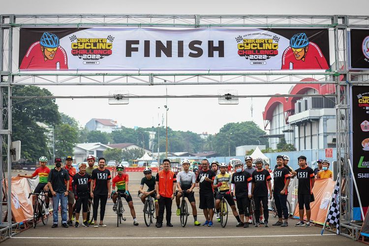 Perhelatan Jakarta Cycling Challenge 2022 oleh Pengprov Ikatan Sport Sepeda Indonesia (ISSI) DKI Jakarta yang bekerja sama dengan Westbike Messenger.
