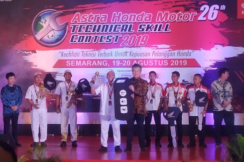 Pemenang Astra Honda Motor Technical Skill Contest 2019 