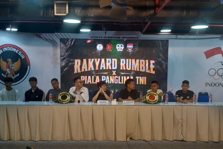 Ajang Tinju Rakyard Rumble: Total Hadiah Rp 100 Juta, Perebutkan Piala Panglima TNI