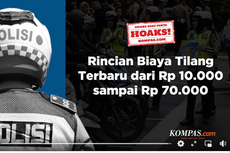 VIDEO Cek Fakta: Hoaks! Rincian Biaya Tilang Terbaru, dari Rp 10.000-Rp 70.000