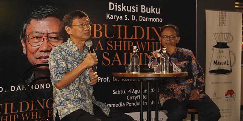 Setyo Djuandi Darmono bersama Komaruddin Hidayat