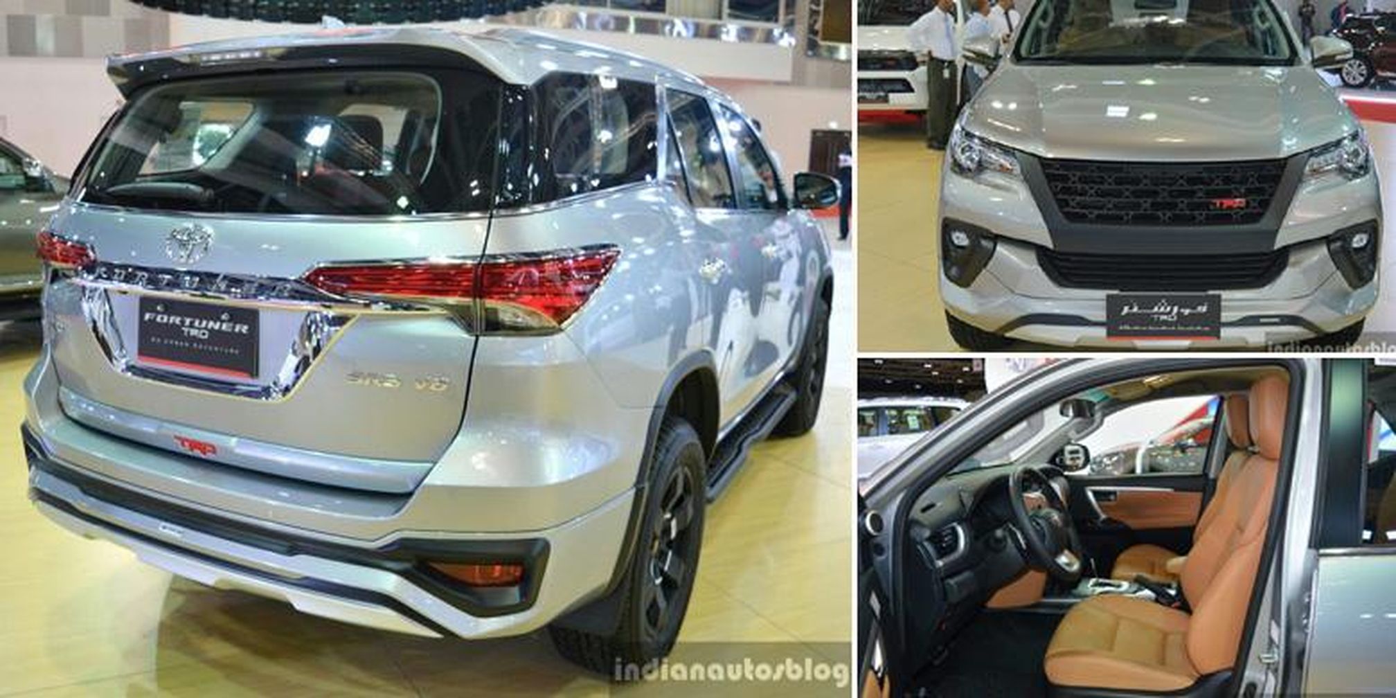 Wajah Galak Fortuner Baru Tanpa Krom