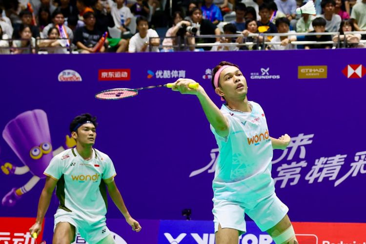 Hasil China Open 2026: Juara Bertahan Fajar/Fikri Lewati Ujian Pertama