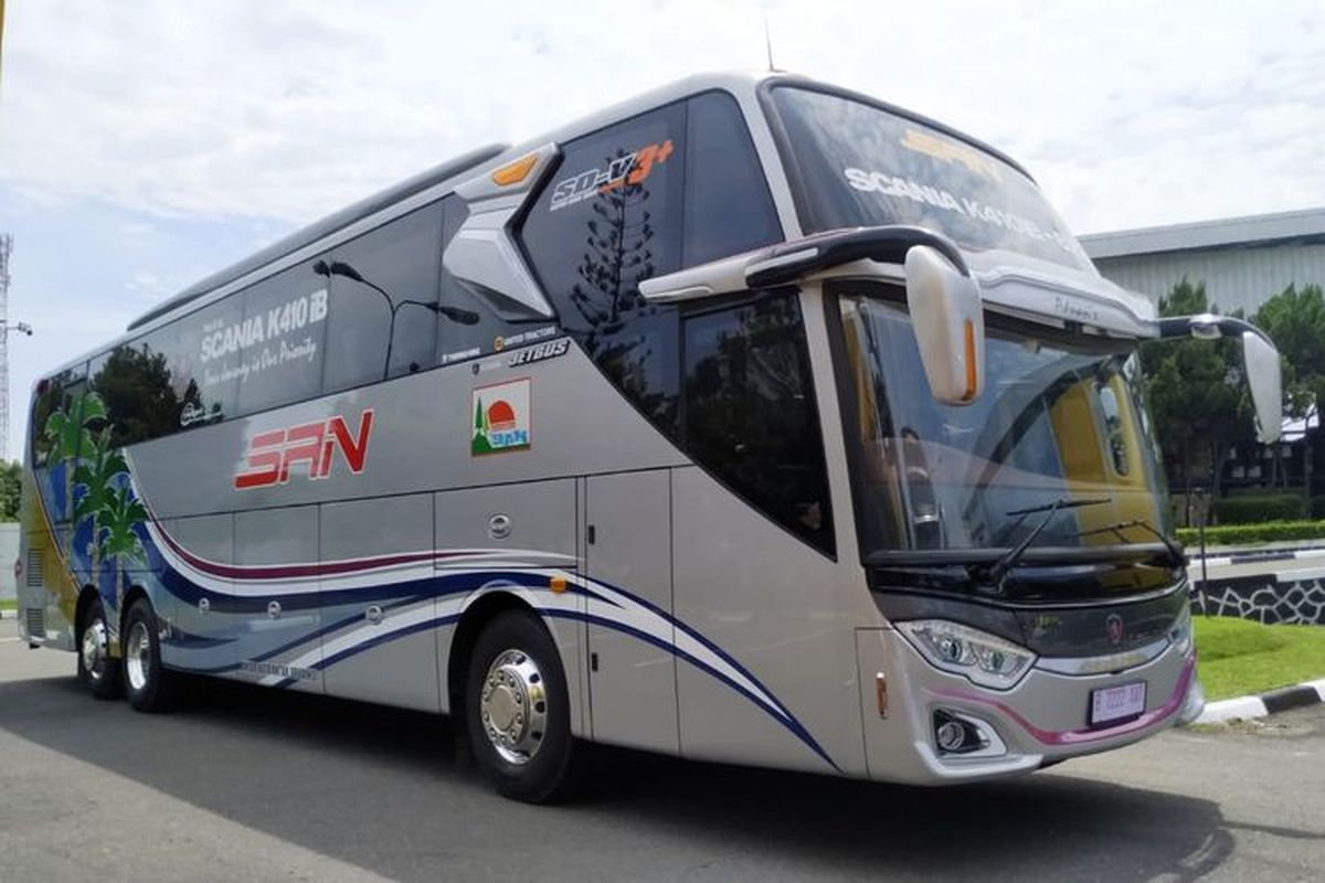 Bus AKAP baru PO SAN