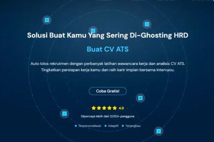 Tim Mahasiswa UM Bikin Layanan Pembuatan CV Berbasis AI, Lengkap dengan Simulasi Wawancara