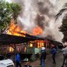Asrama TNI di Balikpapan Hangus Terbakar Diamuk Api