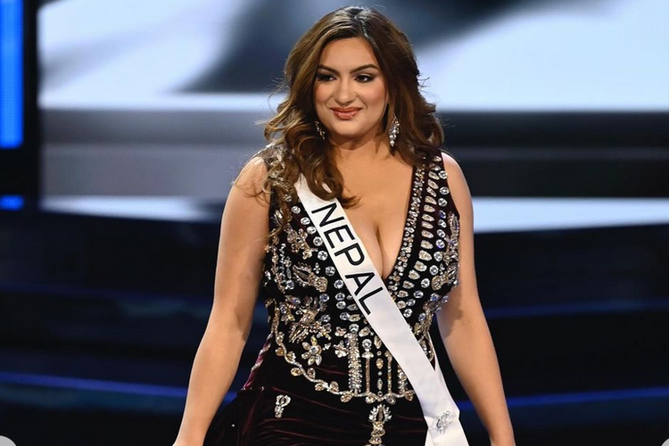 Miss Nepal,  Jane Dipika Garrett menjadi kontestan plus sized pertama di ajang Miss Universe 