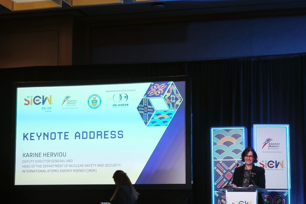 Karine Herviou, Deputy Director General And Head of The Department of Nuclear Safety and Security IAEA