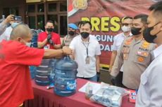 Polisi Bongkar Pemalsuan Air Minum Kemasan, Tutupnya Asli tapi Isi Palsu