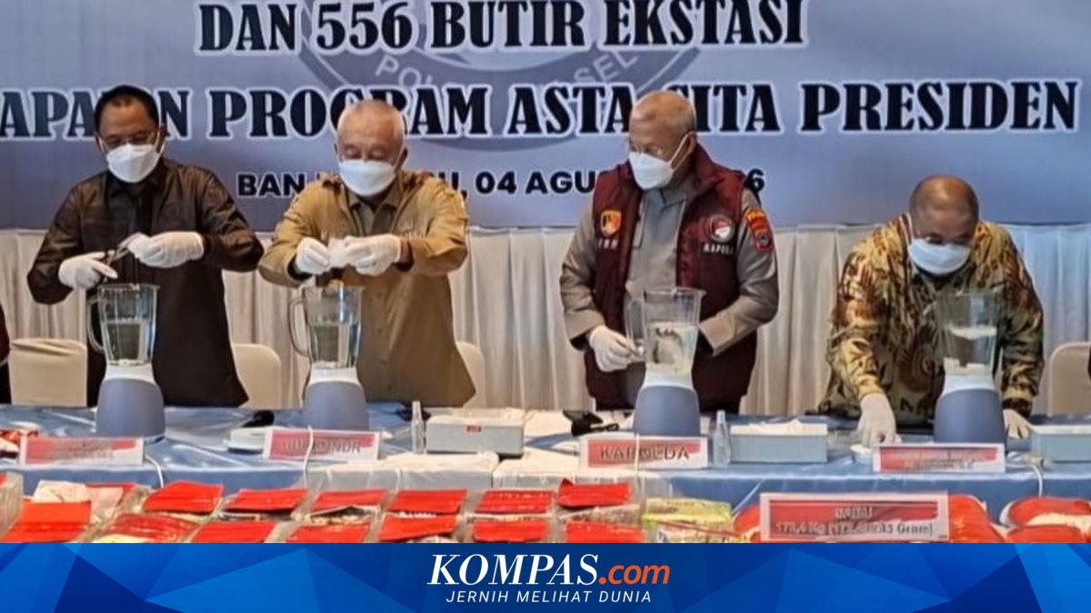Bawa 32 Kg Sabu, Kaki Tangan Gembong Narkoba Freddy Pratama Tertangkap di Banjarmasin