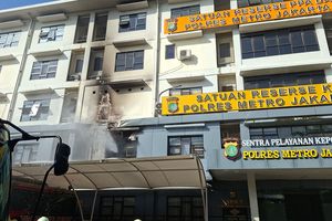 Kebakaran Mapolres Jakarta Barat, Api dari Ruangan Reskrim