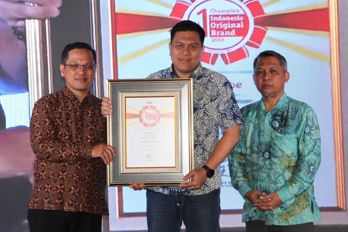 Evalube kembali meraih penghargaan Indonesia Original Brand (IOB) 2024 dengan predikat excellent.
