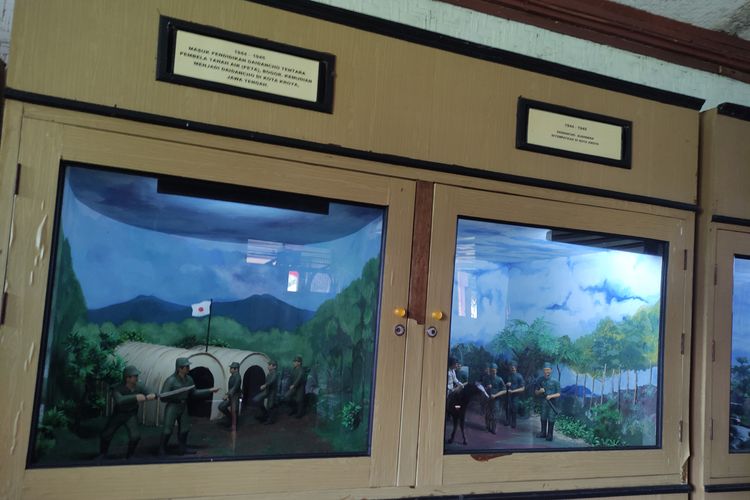Diorama yang menceritakan perjalanan hidup Jenderal Sudirman.