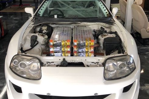 Toyota Supra Usung Dapur Pacu Tesla, Tenaga Melonjak Drastis