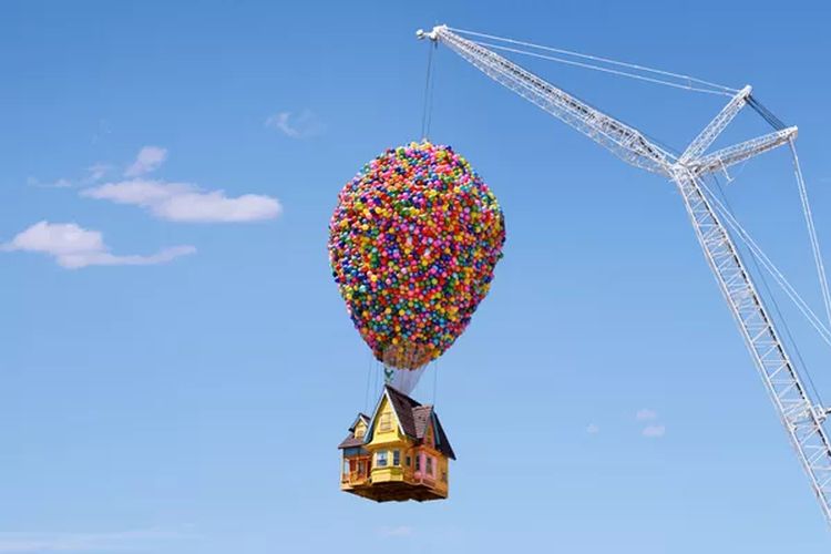 Salah satu Airbnb yang mengusung tema film Disney Up
