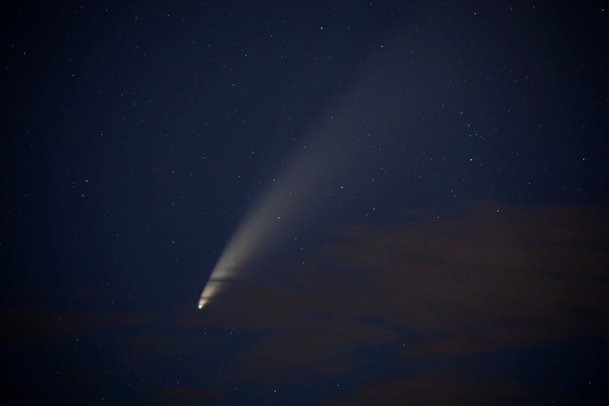 Komet Neowise melintasi Ottawa, Kanada pada 14 Juli 2020