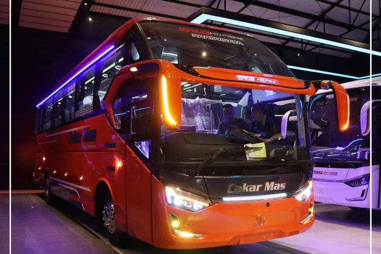 Bus baru PO Cakar Mas