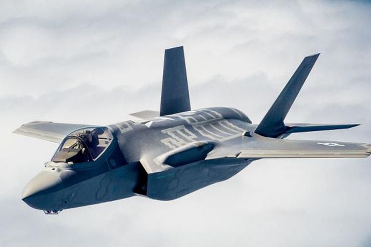 Jet tempur canggih F-35 buatan Lockheed Martin, AS.