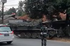 Video Viral Disebutkan TNI Turunkan Tank Baja untuk Penyekatan Mudik, Ini Penjelasan TNI