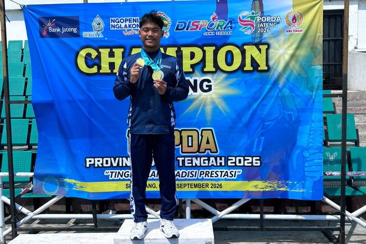 Kisah Farel Perenang Muda Kebumen: Dari Main di Sungai hingga Sabet 3 Medali Popda Jateng