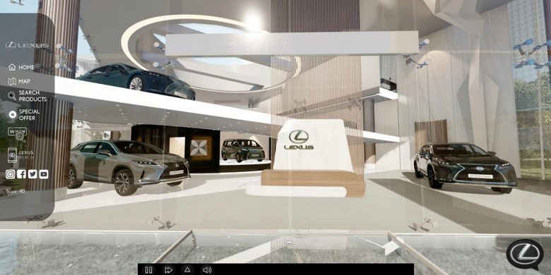 Untuk visualisasi desain Lexus Experience, pabrikan asal Jepang menggabungkan desain Lexus Gallery yang ada di Indonesia, seperti Lexus Menteng Gallery, Lexus Mampang Gallery, dan Lexus Pluit Gallery.