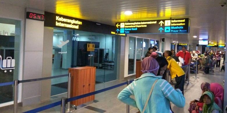 Terminal internasional baru di Bandara Husein Sastranegara, Bandung, Jawa Barat. 