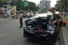 Tak Ada Korban dalam Kecelakaan Beruntun di Bintaro