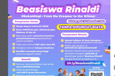 Beasiswa Rinaldi 2022 bagi Siswa-Mahasiswa, Bantuan Dana Rp 5 Juta