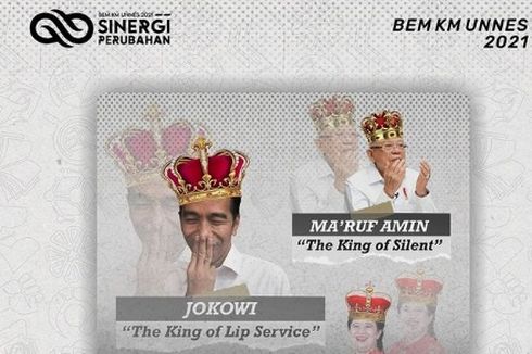 BEM KM Unnes Sebut Ma'ruf Amin sebagai 