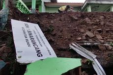 Tembok SDN 1 Sinarancang Longsor, Pohon Tumbang Timpa Rumah