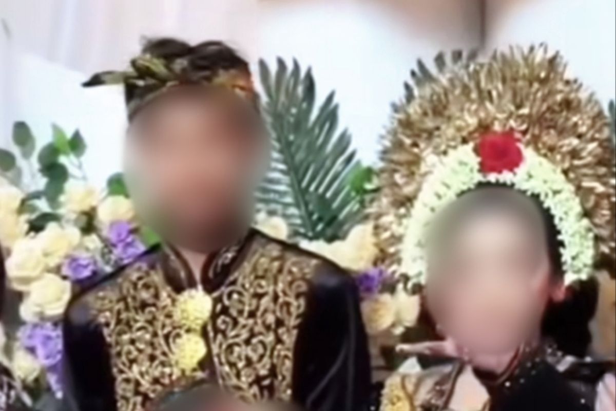 Pernikahan anak di Lombok Tengah viral di media sosial