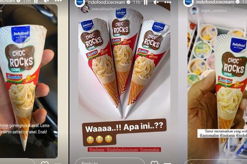 Viral Video Es Krim Rasa Indomie Goreng, Indofood Sebut Produk Dijual Terbatas 