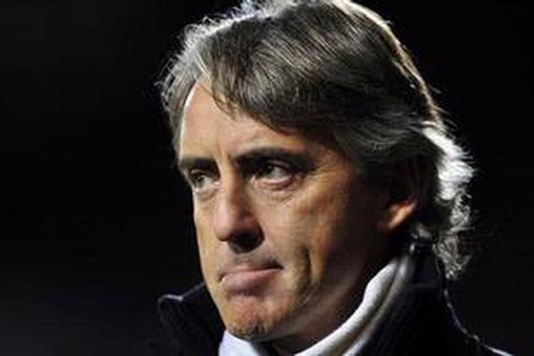 Pelatih asal Italia, Roberto Mancini.