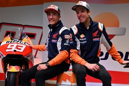 MotoGP Aragon 2020 - Bangganya Marc Marquez Lihat Sang Adik Naik Podium Lagi