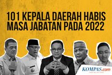 INFOGRAFIK: 101 Kepala Daerah Habis Masa Jabatan pada 2022