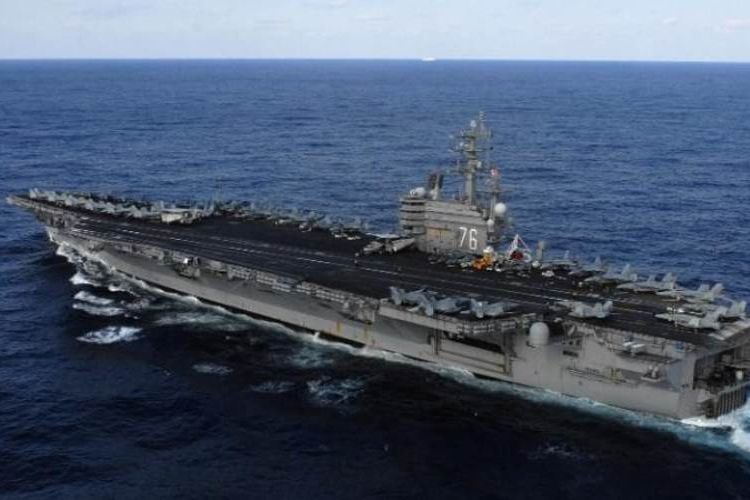Ketegangan Meningkat, AS Kirim Kapal Induk USS Ronald Reagan ke Laut China Selatan