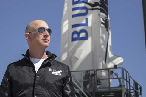 Jeff Bezos Ingin Majukan Perusahaan Antariksanya