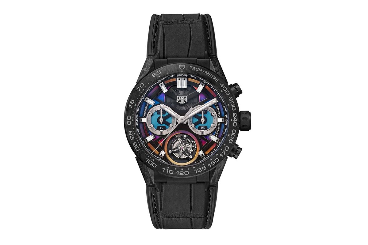 TAG Heuer Carrera Tourbillon Chronograph Polychrome 