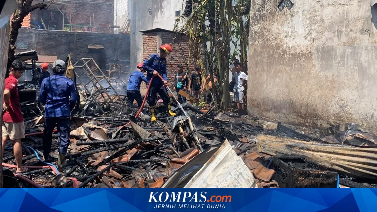 Rumah Kos di Sidoarjo Hangus Terbakar, Diduga Dipicu Kebocoran Gas Elpiji