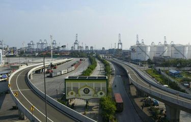 Contoh infrastruktur jalan akses yang dibangun pemerintah.