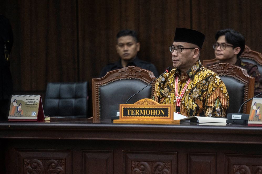 Sidang MK, Ketua KPU Sebut Ahli Kubu Ganjar Pernah Jadi Saksi Partai Nasdem