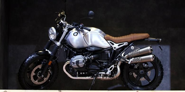 BMW R nine T Scrambler meluncur di GIIAS 2016.