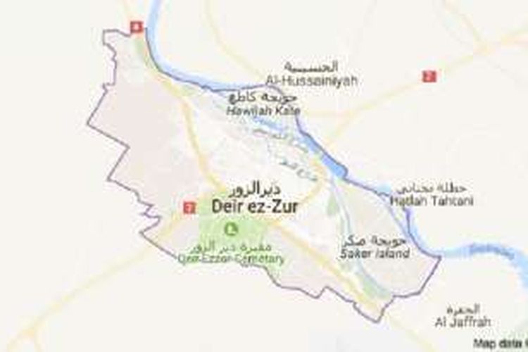 Pertempuran antara ISIS dan tentara Suriah di kota Deir Ezzor (Deir al-Zor) menewaskan sedikitnya 82 orang dalam tiga hari sejak Sabtu (14/1/2017).
