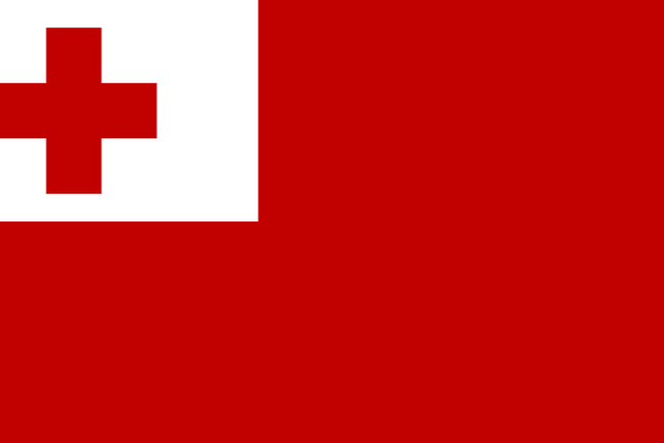 Bendera Tonga.