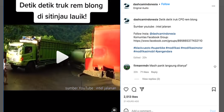 Kecelakaan di Sitinjau Lauik