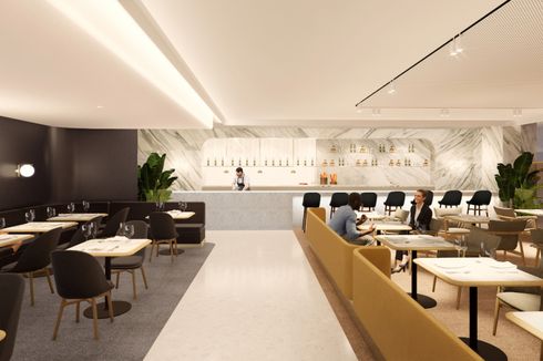 Qantas Bangun First Lounge Terbaru di Bandara Changi Singapura 