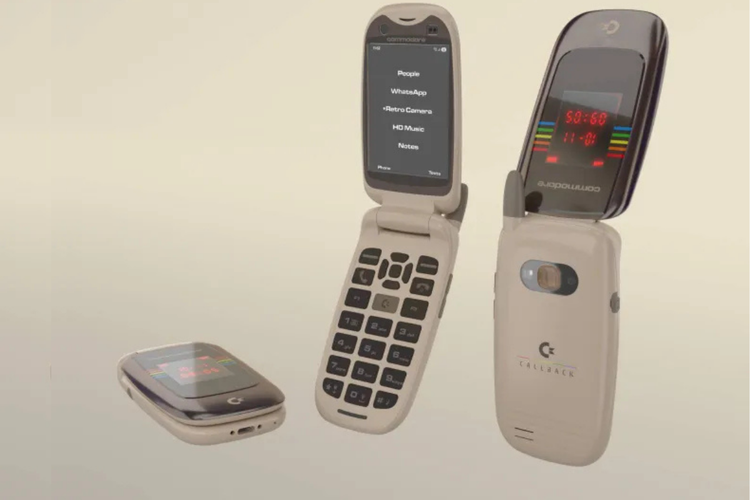 Pembuat Komputer Legendaris Commodore Bikin HP Lipat yang Tak Bisa Buka Medsos