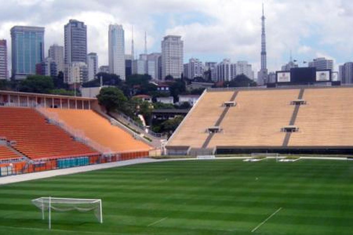 Stadion Pacaembu, Sao Paulo, Brazil