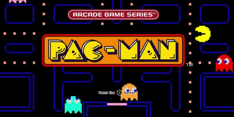 Game arcade Pac Man.